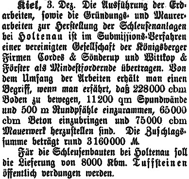 Datei:1890-12-06 250 Bau der Schleuse in Holtenau.jpg