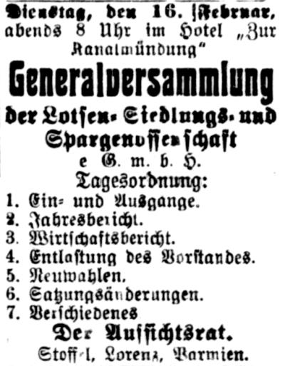 Datei:1926.02.08-Lotsen-Siedlungs-und Spargenossenschaft.jpg