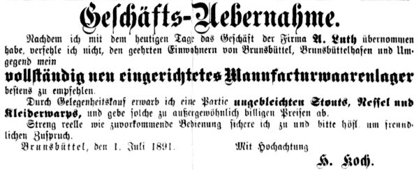 Datei:1891.07.04-Geschäftsübernahme Koch.jpg