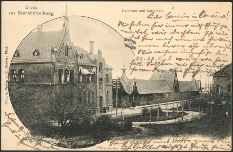 Datei:SB1-E003 Hafenamt und Kaiserhalle-1905.jpg