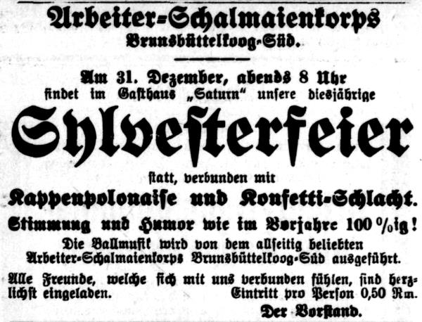 Datei:1930.12.30-Arbeiter-Schalmaienkorps Brbkoog-Süd.jpg