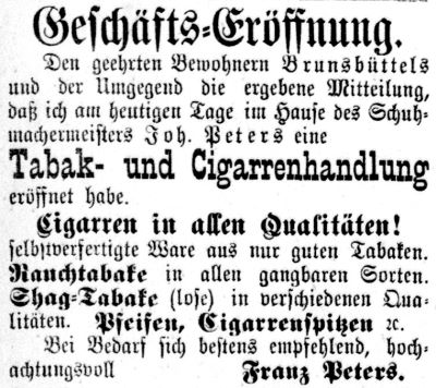 Datei:1891.10.22-Cigarrenhandlung Franz Peters.jpg