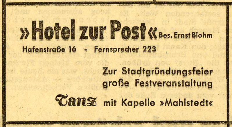 Datei:Hotel zur Post Jan. 1949.jpg