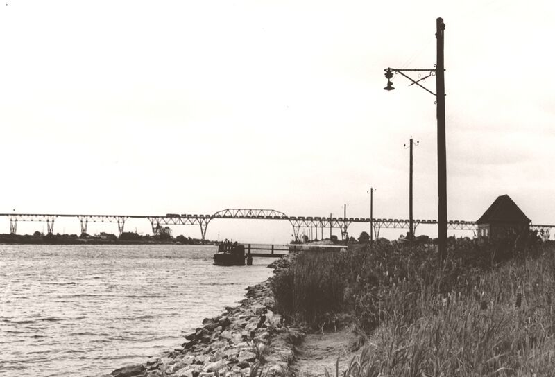 Datei:Hochdonn Hochbrücke 1950.jpg