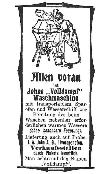 Datei:1909-05-29 311a Johns Volldampf Waschmaschine.jpg