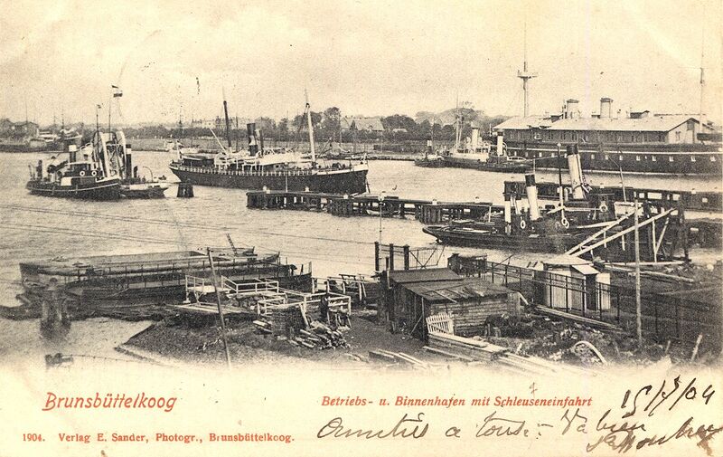 Datei:Binnenhafen-E037 Betriebs- u. Binnenhafen mit Schleuseneinfahrt (1904).jpg