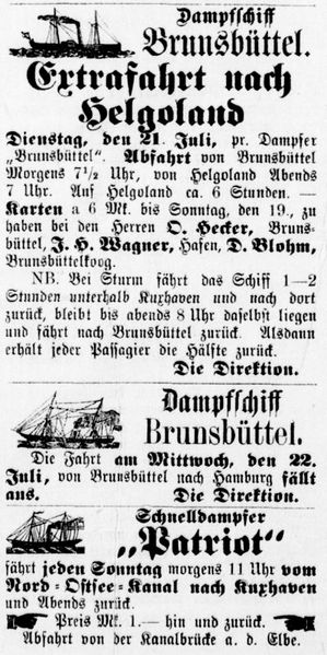 Datei:1891.07.21-Dampfschiffahrt Brunsbüttel.jpg
