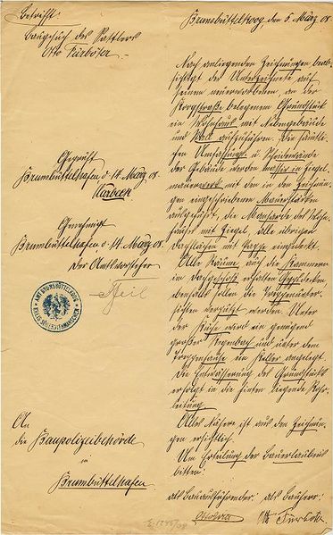 Datei:Baugesuch 1908.jpg