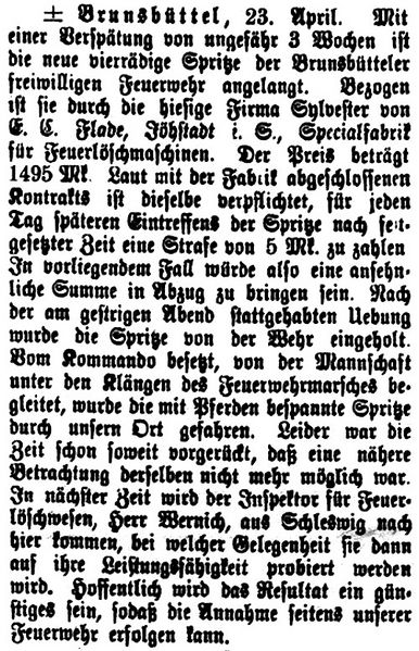 Datei:1896.04.25a-Feuerwehr Brunsbüttel.jpg