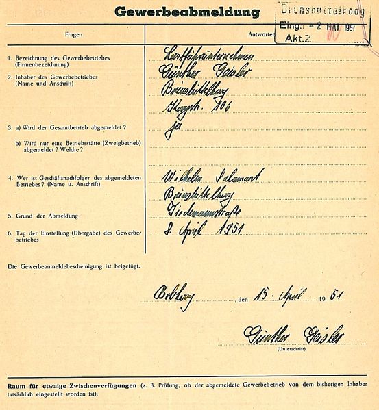 Datei:KS106-1951-Abmeldung Günter Geisler.jpg