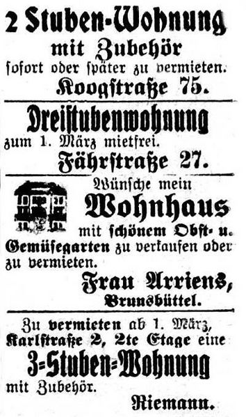 Datei:1917-02-23 570a Haus zu verkaufen.jpg