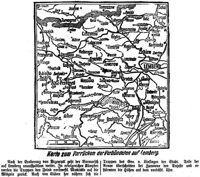 Datei:1915-06-10 91a Vorrücken auf Lemberg.jpg