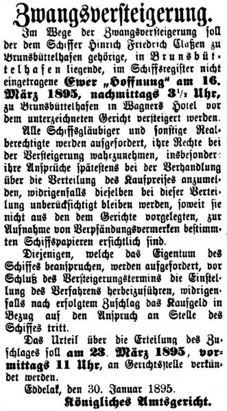 Datei:1895.02.07-Königl.Amtsgericht Eddelak.jpg