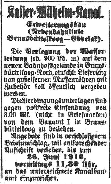 Datei:1916.06.16-Bahnhofsgelaende Brunsbuettelkoog.jpg